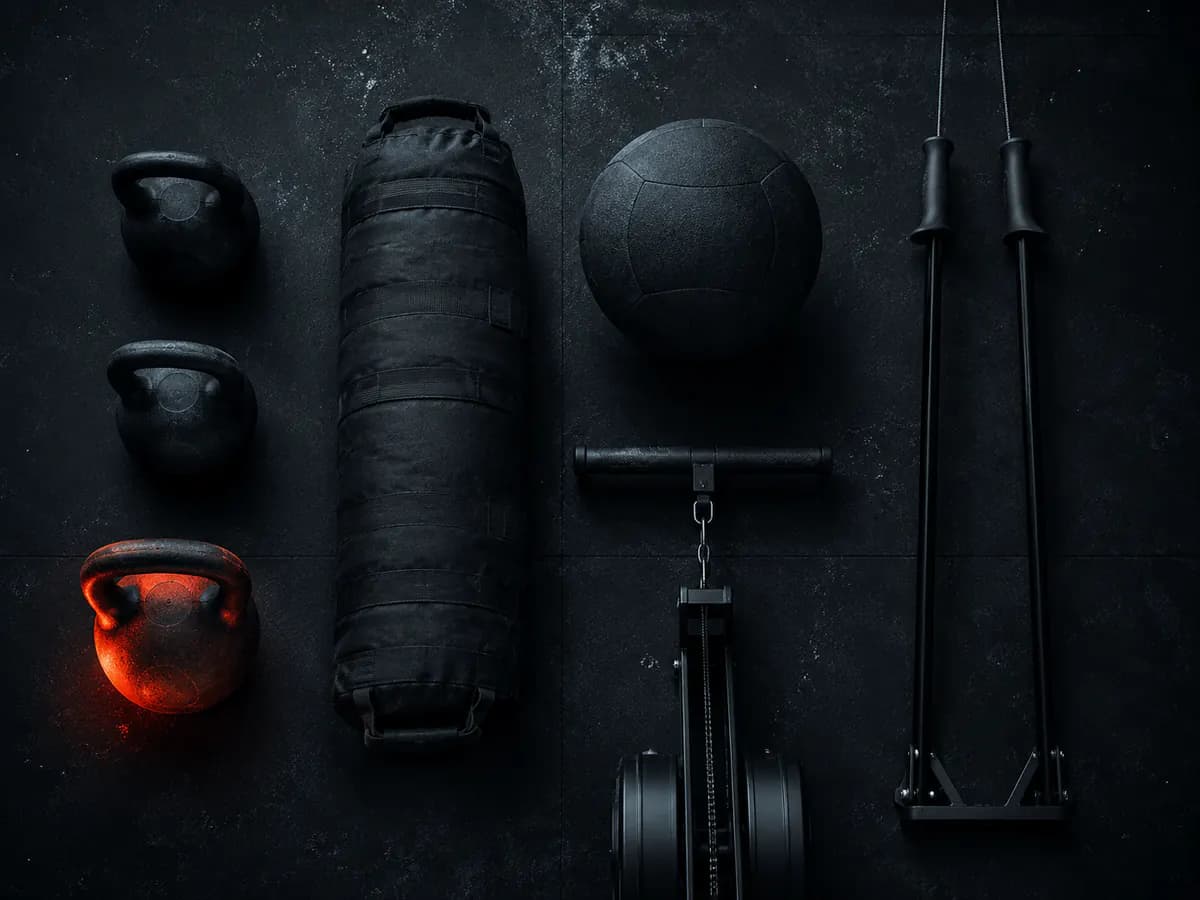 Fitness-race equipment arranged for nine-part readiness tracking